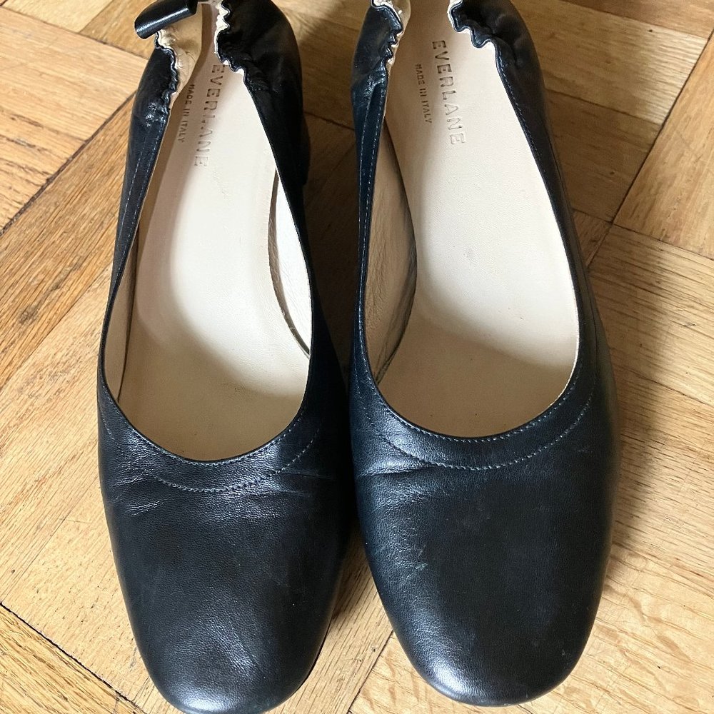 Everlane Day Heel, 8.5, black